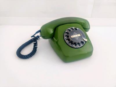 Telefon kolekcjonerski antyk vintage gadżet prl retro 1977r dekor loft