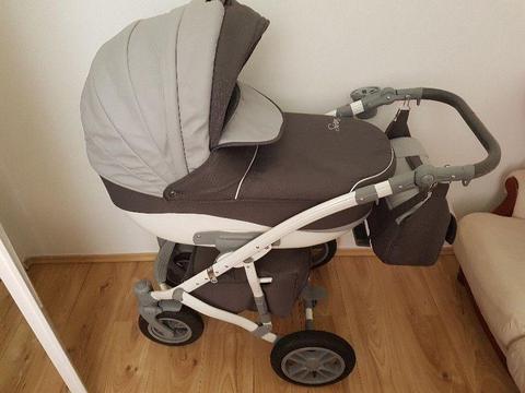 Wózek camarelo 3w1+poduszka+podgrzewacz