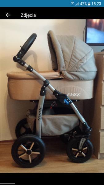 Wózek dziecięcy Baby Merc Q VIOPO 3w1