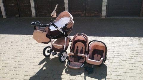 Wózek Rico Nano 3 w 1 + dodatkie