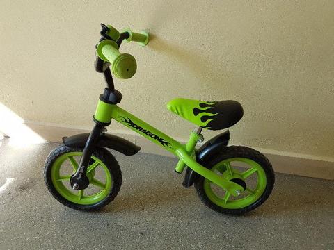 Rowerek biegowy dla dziecka - zielony