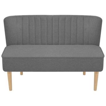 vidaXL Sofa 117x55,5x77 cm, jasnozielony materiał (244070)
