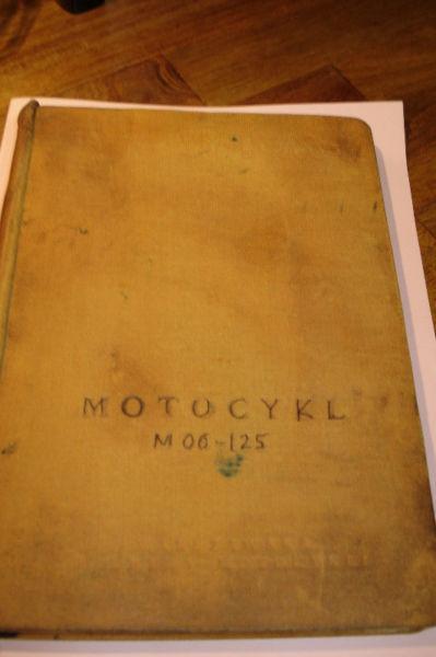 Książka Motocykl WFM 125 model M 06
