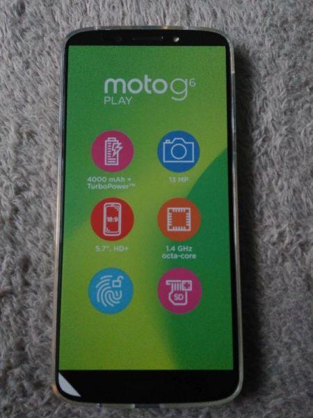 Nieużywany Motorola Moto G6 Play 3/32GB Dual SIM 4000mAh