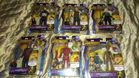 Hasbro Avengers Infinity War figurki NOWE Iron Man Thor Groot zabawki