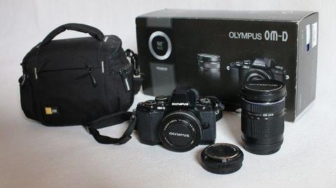 >> APARAT Olimpus model OM-D E-M10 Mark II + ZESTAW obiektywów TANIO <
