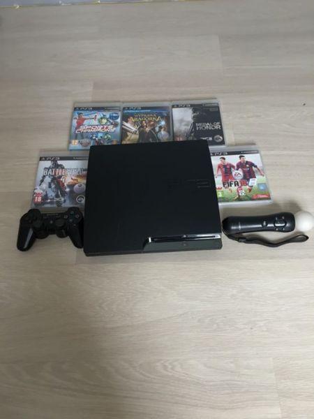 !OKAZJA! PS3 (300GB) Play Station 3 + Gry + pady + MOVE