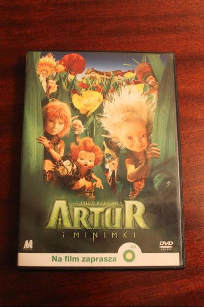 Artur i Minimki - film animowany DVD - 20 PLN