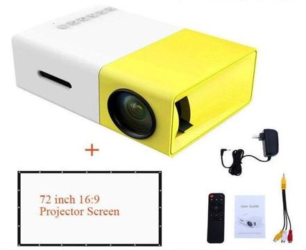 Kino w domu! Projektor przenośny YG300. HIT!!!