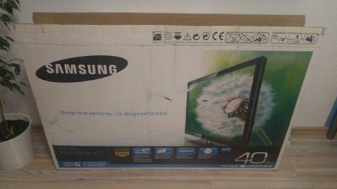 Karton/pudło/opakowanie do TV Samsung 40 cali