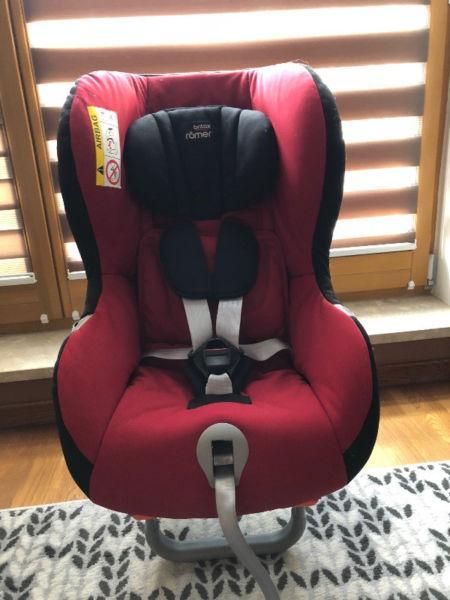 BRITAX ROMER MAX-WAY fotelik samochodowy RWF tyłem do kierunku jazdy 9-25kg TEST PLUS