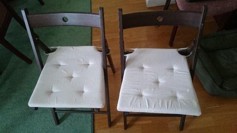 krzesła Ikea TERJE poduszka na krzesło