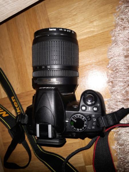 Nikon d3100 z nikkor em 18-105 vr ze stabilizacją zamiana