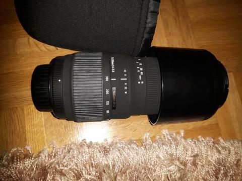 Obiektyw Sigma 70-300 dg macro z silniczkiem do nikona zamienię