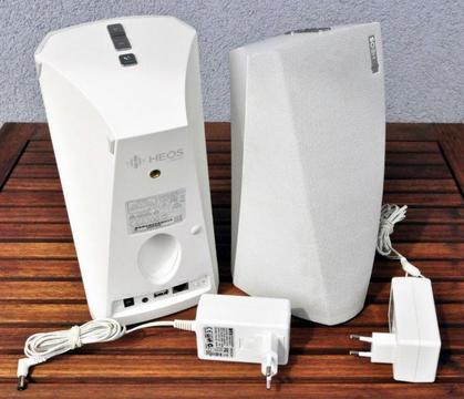 Denon HEOS 3 HS2 biały x 2 bezprzewodowy MULTI ROOM WiFi, Lan, AUX, USB, Bluetooth