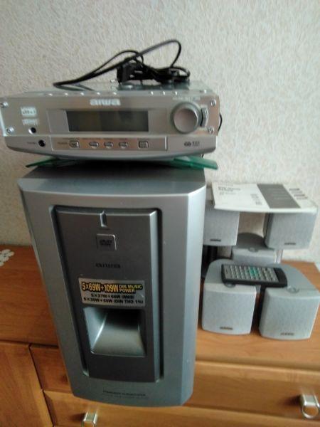 zestaw kina domowego AIWA DVD Stereo System XR-DV701