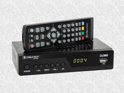 Dekodery DVB-T i T2 Cabletech326+GRATIS kabel EURO lub HDMI