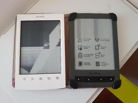 Ebook czytnik Sony i PocketBook uszkodzone ekrany