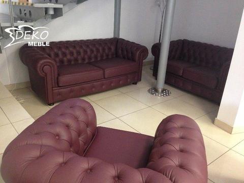 Chesterfield szeroki.Luksus i oryginalność