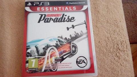 Sprzedam grę Burnout Paradise PS3