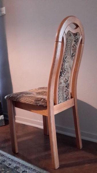 Krzesła dębowe 8szt