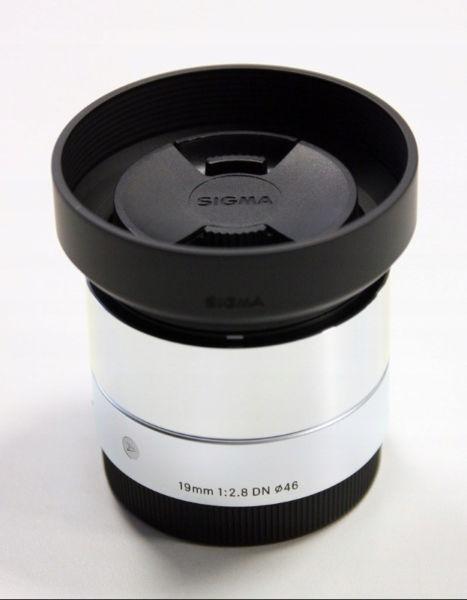 obiektyw Sigma 19 mm F2.8 DN Art Sony E srebrny wyprzedaż