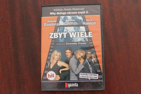 Zbyt wiele - film DVD - 20 PLN