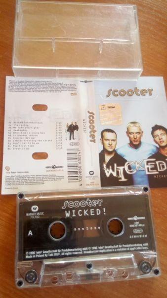 Scooter ‎- Wicked! 1996 kaseta UNIKAT
