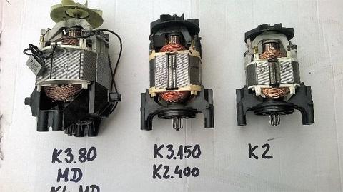 Silnik myjka Karcher K2,K3,K4,K5 indukcyjne i komutatorowe - szczotkowe