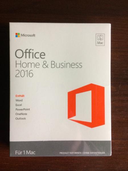 MS Office Home and Business na MAC 2016 PKC BOX