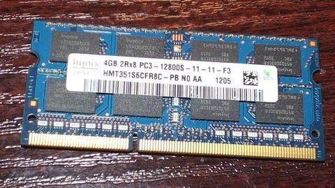 Pamięć DDR3 4GB do laptopa, złącze SODIMM, Gwarancja