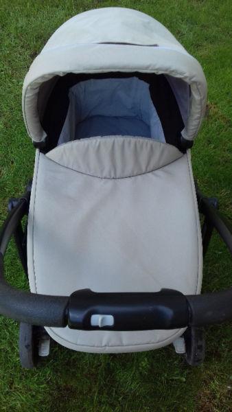 Wózek 2w1 torba nosidełko ergonomiczne