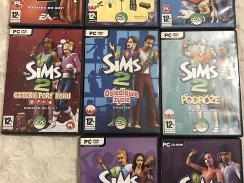 Sprzedam The Sims 2 dodatki