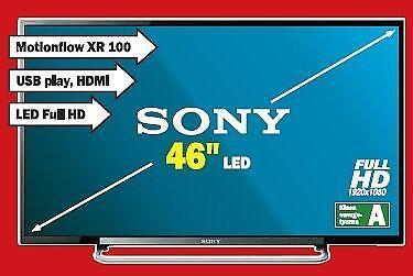 Świetny Tv 46 cali Full HD LED Sony KDL-46R470 stan idealny