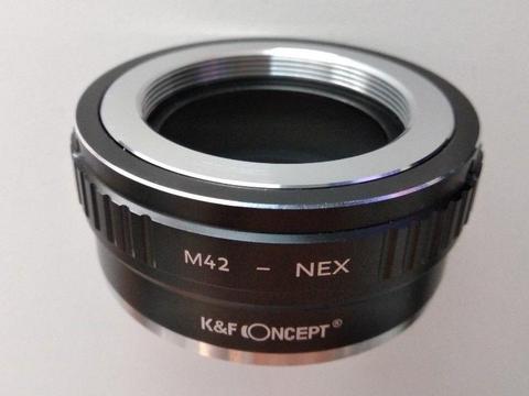 Adapter M42-NEX (do Sony) K&F Concept konwerter najwyższa jakość