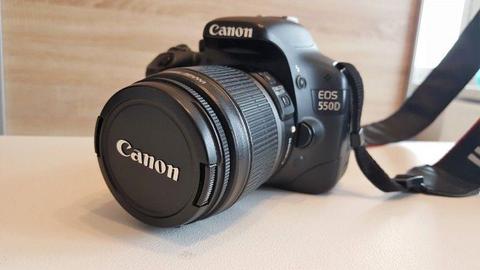 Canon EOS 550D + 2 obiektywy 18-55mm, HELIOS 44M-4 MEGA ZESTAW