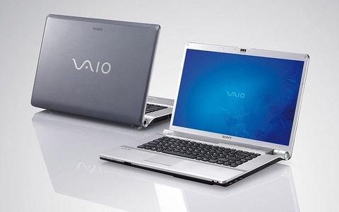 Solidny Laptop Sony Vaio Matryca FullHD 1920x1080, dysk SSD,Naped BLU-RAY + MODEM na USB