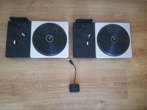 Dwa kontrolery PS2/PS3 do gry DJ Hero 2