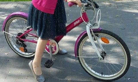 Rower dla dziewczynki 20 btwin