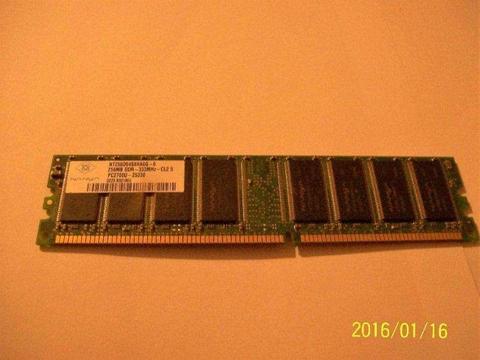 Pamięć RAM DDR 256MB 333 MHz-CL2.5