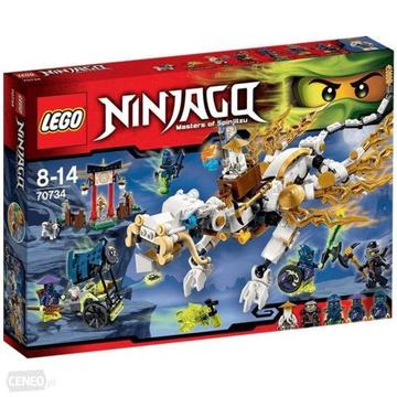Klocki lego ninjago 70734 Smoka Mistrza Wu