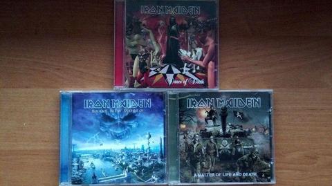 Iron Maiden, Megadeth, Vader, Sepultura na cd