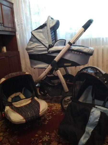 TANIO ! Wózek 3w1 bardzo dobry stan !!!!! OKAZJA !!!!!