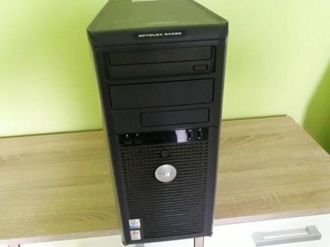 Komputer Pentium 2x2,8 GHZ - Dell Optiplex GX 620