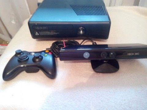 Microsoft Xbox360 Slim 250GB, RGH, Kinect, Pad, 32Gry, Bezawaryjna!