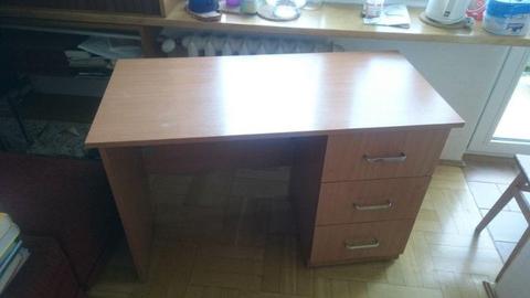 Sprzedam używane biurko , 110x52 ,h-76