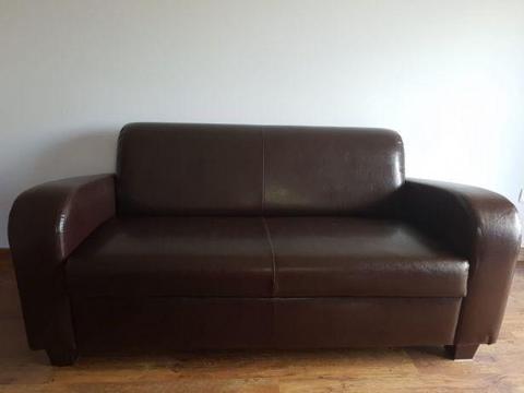 sofa Ikea świetny stan skóra ekologiczna
