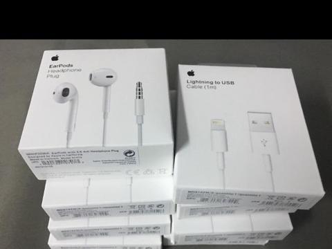 iPhone Apple EarPods - 6,5,SE > Słuchawki 50 zł./szt