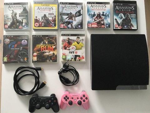 Sprzedam Konsole PlayStation3 + 8 GIER STAN IDEALNY!