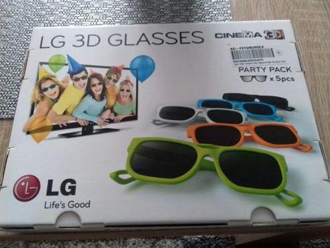 Okulary 3D LG AG-F215 BUNDLE 7 szt